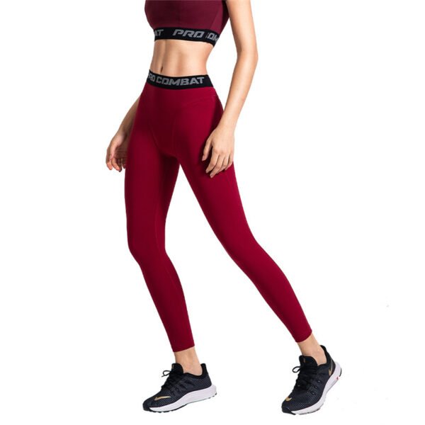 High waist letter yoga suit - Image 6