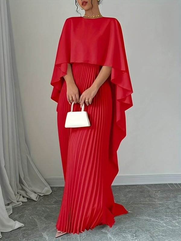 Women's Fashion Loose Batwing Sleeve Dress - Image 5