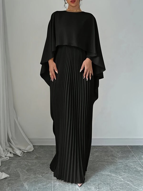 Women's Fashion Loose Batwing Sleeve Dress - Image 3