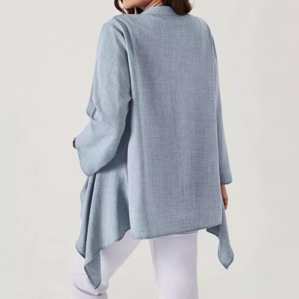V-neck Thin Sleeve Jacket Cardigan For Women - Image 3