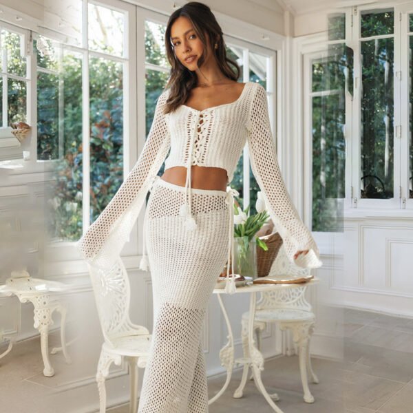 Women's Hollow Beach Bikini Swimsuit Suit - Image 6