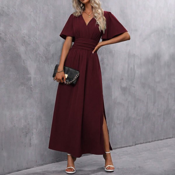 Fashionable Elegant Split Dress Women's Clothing - Image 7