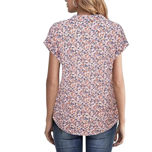 Casual All-matching Fashion Trend Stripes Women's Shirt Top - Image 8