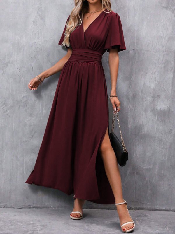 Fashionable Elegant Split Dress Women's Clothing - Image 2