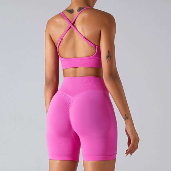 Women's Seamless Beauty Back Exercise Yoga Clothes - Image 2