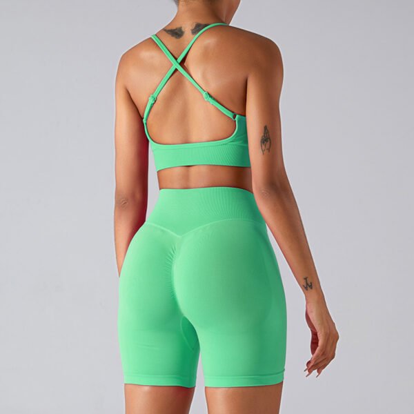 Women's Seamless Beauty Back Exercise Yoga Clothes - Image 6
