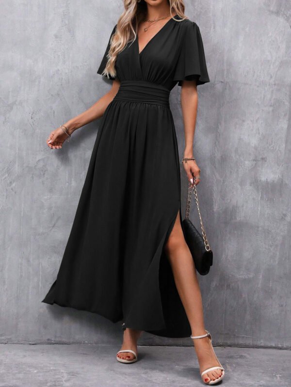 Fashionable Elegant Split Dress Women's Clothing - Image 6