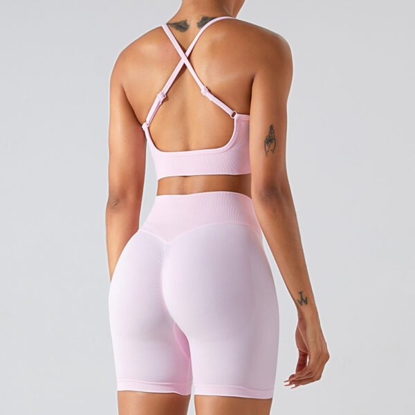 Women's Seamless Beauty Back Exercise Yoga Clothes - Image 9
