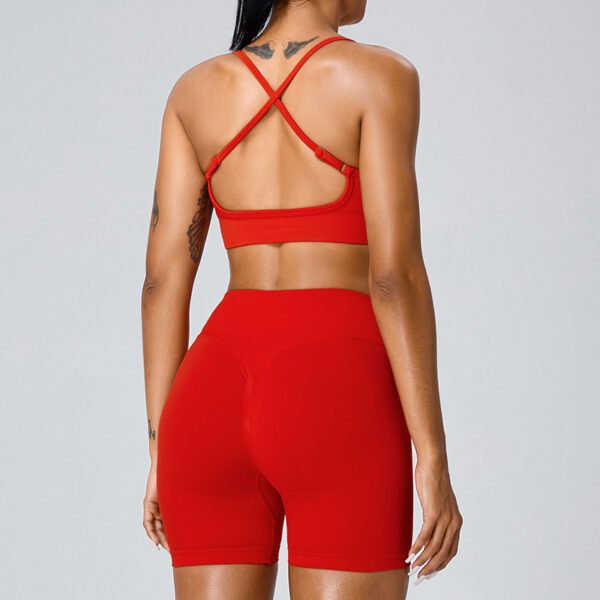 Women's Seamless Beauty Back Exercise Yoga Clothes - Image 4