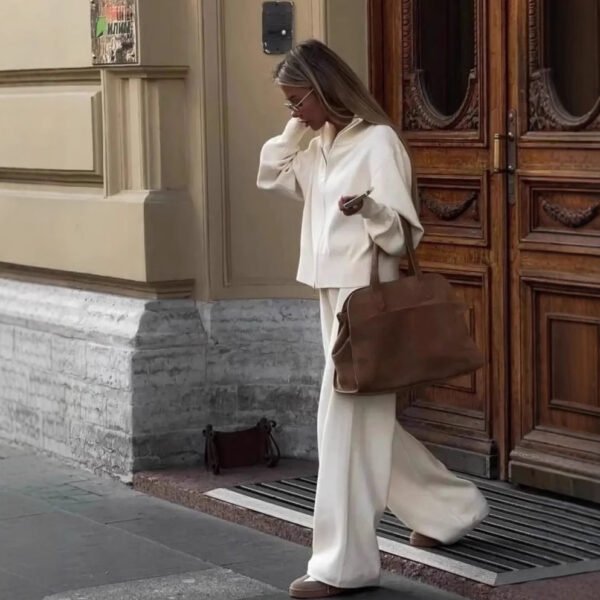 Two-piece Set Casual Cardigan Suit Women - Image 6