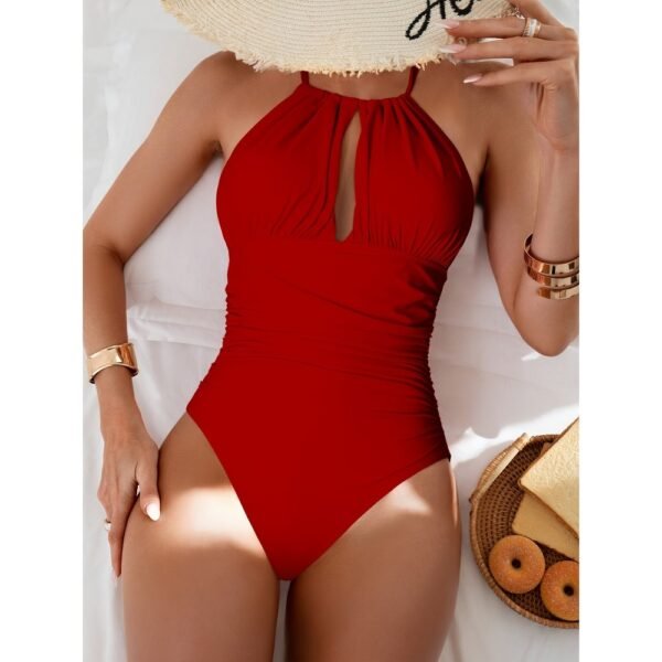 New Hot Spring Bikini With Small Chest, High-end And Sexy One-piece Design, Popular Swimsuit For Women - Image 3