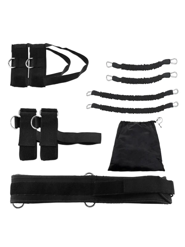 Fitness Boxing Training Resistance Band Set Stretching Strap Exercise Belt For Boxing Basketball Jump Strength Training - Image 4