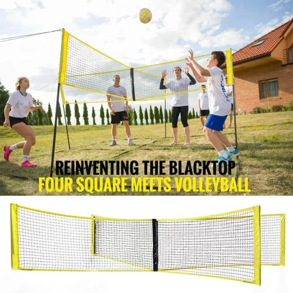 Multi-player Cross Volleyball Net Sports Equipment Team-Game Training Indoor Outdoor Sports High Durable Quality - Image 2