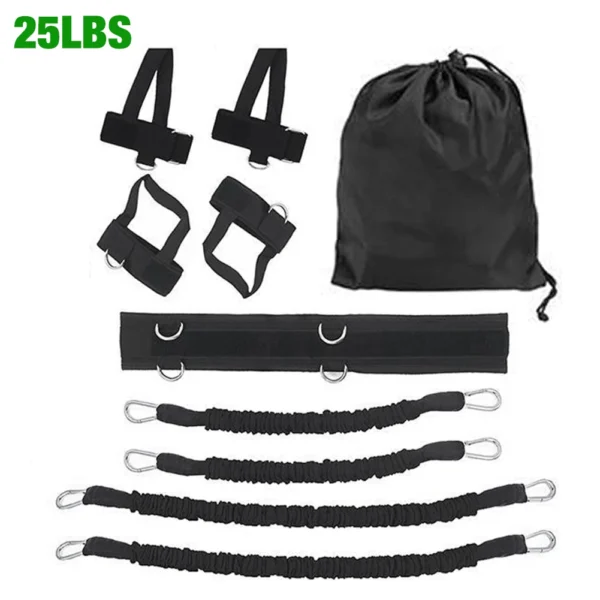 Fitness Boxing Training Resistance Band Set Stretching Strap Exercise Belt For Boxing Basketball Jump Strength Training - Image 3