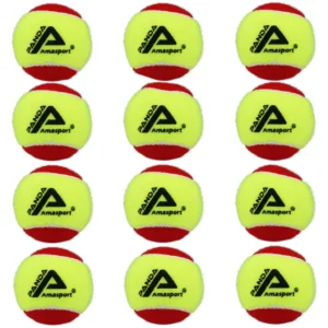 3~12Pack Tennis Balls for Kids 75% Low Compression Stage Kids Tennis Ball Bulk for Beginners Ball Training Transition Practicing
