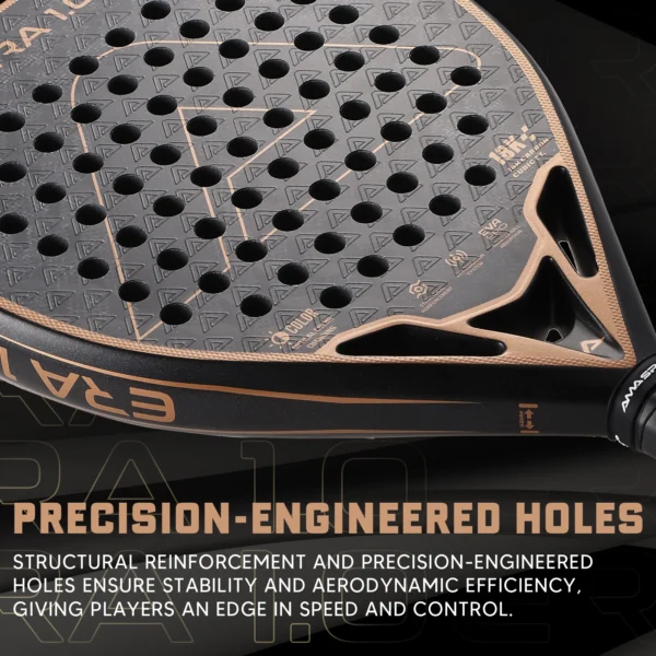 AMASPORT 18K Carbon Cubic Padel Racket Diamond Shape with 3D-Textured Surface Smarter System for Enhanced Control Padel Racquet - Image 3