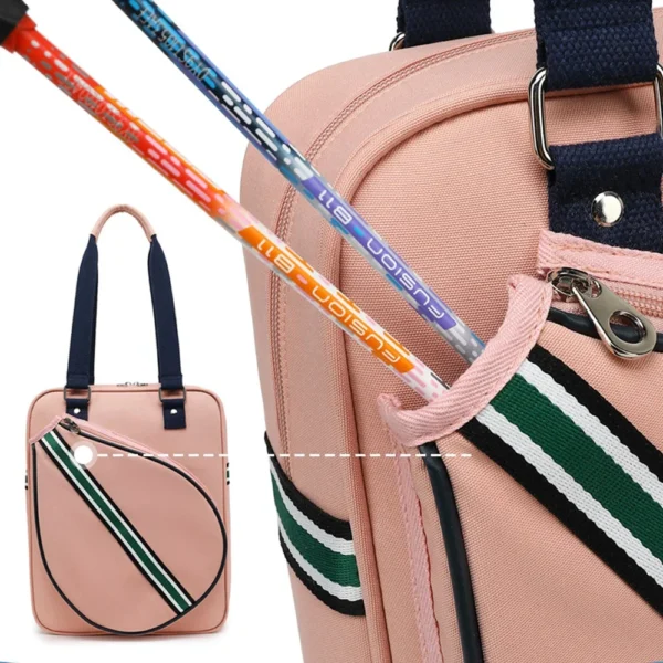 Badminton Racquets Set with Lightweight Shuttlecocks & Carry Case, 2-Player Sports Equipment for Indoor/Outdoor Backyard Play - Image 4