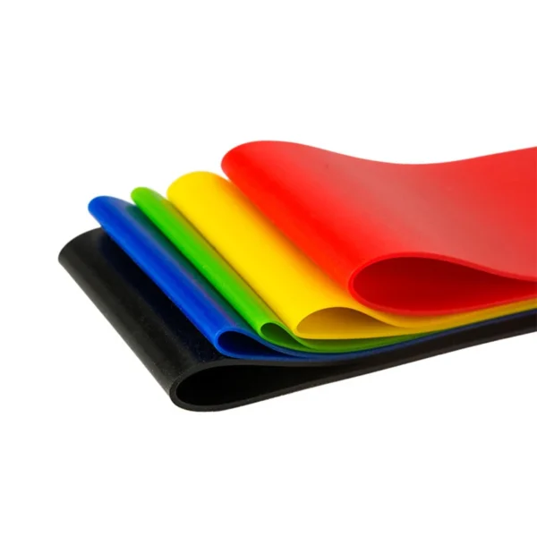 Cross-border Dedicated Yoga Latex Tension Ring Elastic Band Thin Legs Hip Lift Resistance Band Bodybuilding Tension Band Flat - Image 2