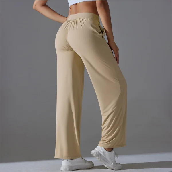 Women Loose Sports Pants Yoga Leggings Female Gym Leggings Workout Fitness Leggings Runing Push Up Pants Sunscreen Athletic Pant - Image 2