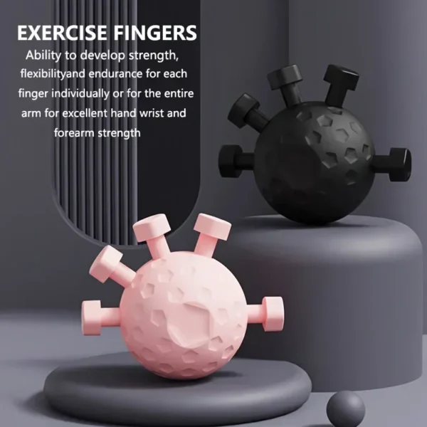 Finger Exerciser Trainer Hand Grip Strengthener Rock Climbing Finger Exerciser Trainers Gripper Exerciser Hand Strength Exercise - Image 2