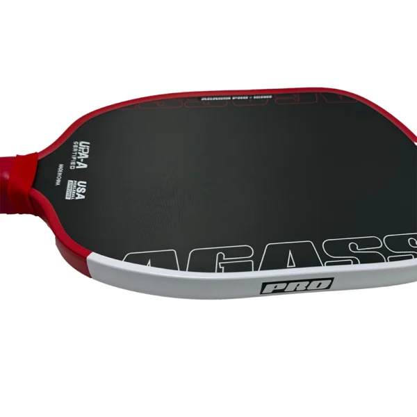 Agassi Pro Shape TFP Foam 14mm 16mm Thickness GEN4 Core Thermoformed Toray T700 Carbon Fiber Pickleball Paddle - Image 2