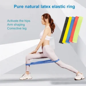2Pcs Resistance Band Lightweight Elastic Band Figure Shaping Yoga Stretch Band For Fitness Workouts Elastic Rings 저항 밴드