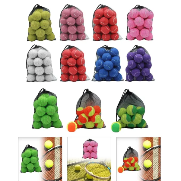 20 Pack of Tennis Balls for Training And Exercise 2.52" Diameter for Outdoor Activities - Image 4