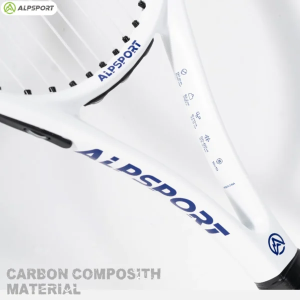 ALPSPORT Carbon Fiber Tennis Racket T800 18K-Professional Grade with Bag&Strap Lightweight Training Racquet for Adults Men&Women - Image 4