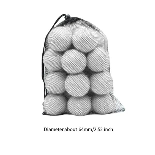 20 Pack of Tennis Balls for Training And Exercise 2.52" Diameter for Outdoor Activities - Image 6