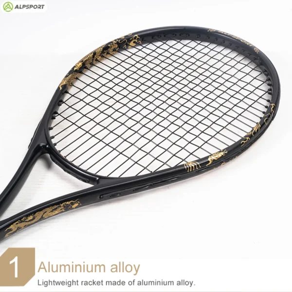 ALPSPORT T800 18K Carbon Fiber Tennis Racket – Pro Training Racket with Bag Lightweight Strap for Men/Women Fast Global Shipping - Image 3